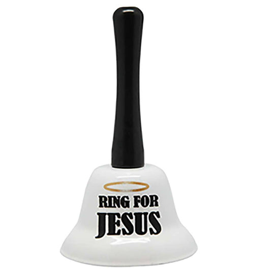 Ring for Jesus - Hand Bell, Novelty Gifts, Gag Gift, Bells