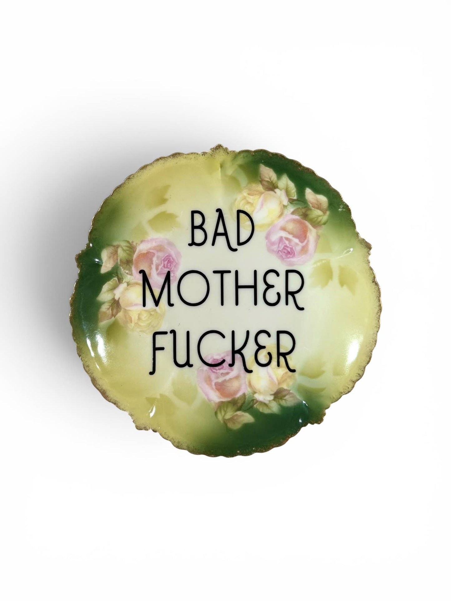 Bad Mother Fucker Vintage Plate
