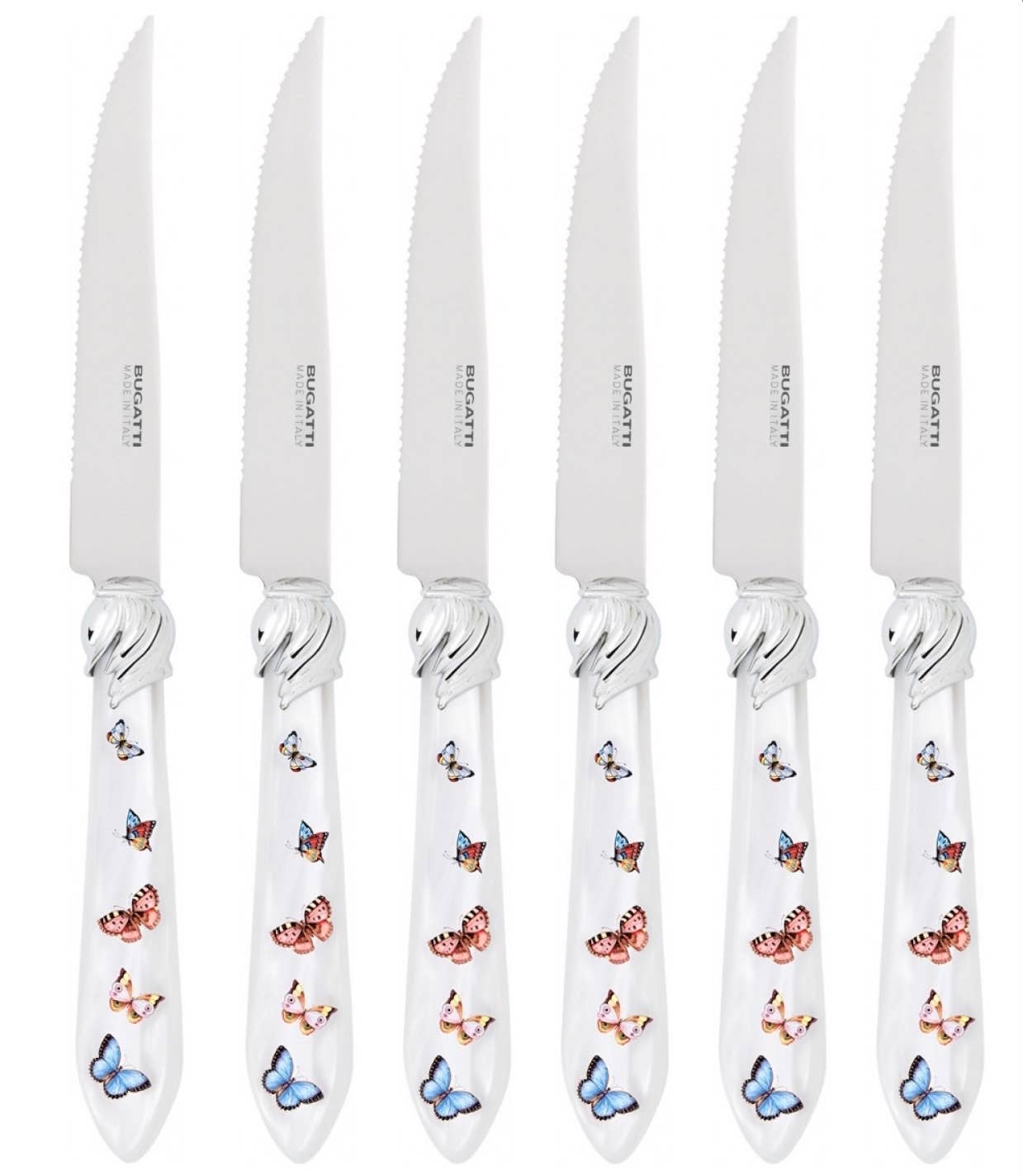 Butterflies Steak Knives Set