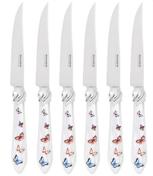 Butterflies Steak Knives Set