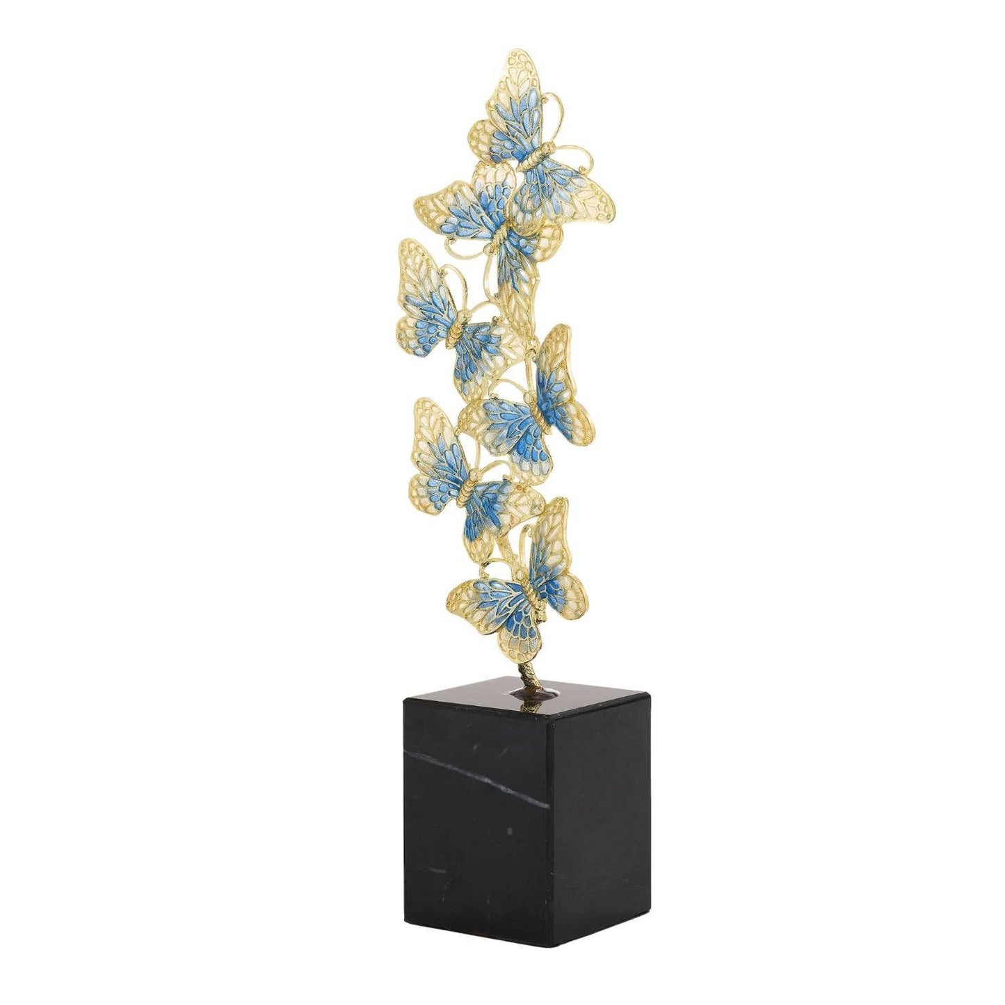 Enamel Butterfly Sculpture