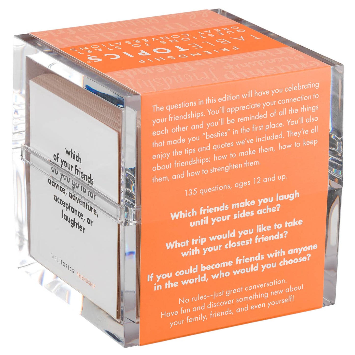 TABLETOPICS FRIENDSHIP - Conversation Game for Friends