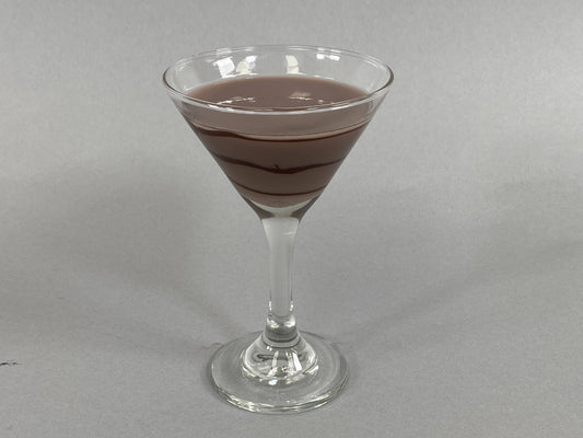 Chocolate Martini Glass (Not Real)