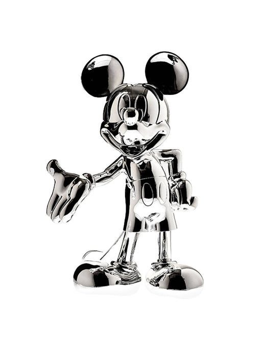 Mickey Mouse WELCOME Silver 12in by Leblon