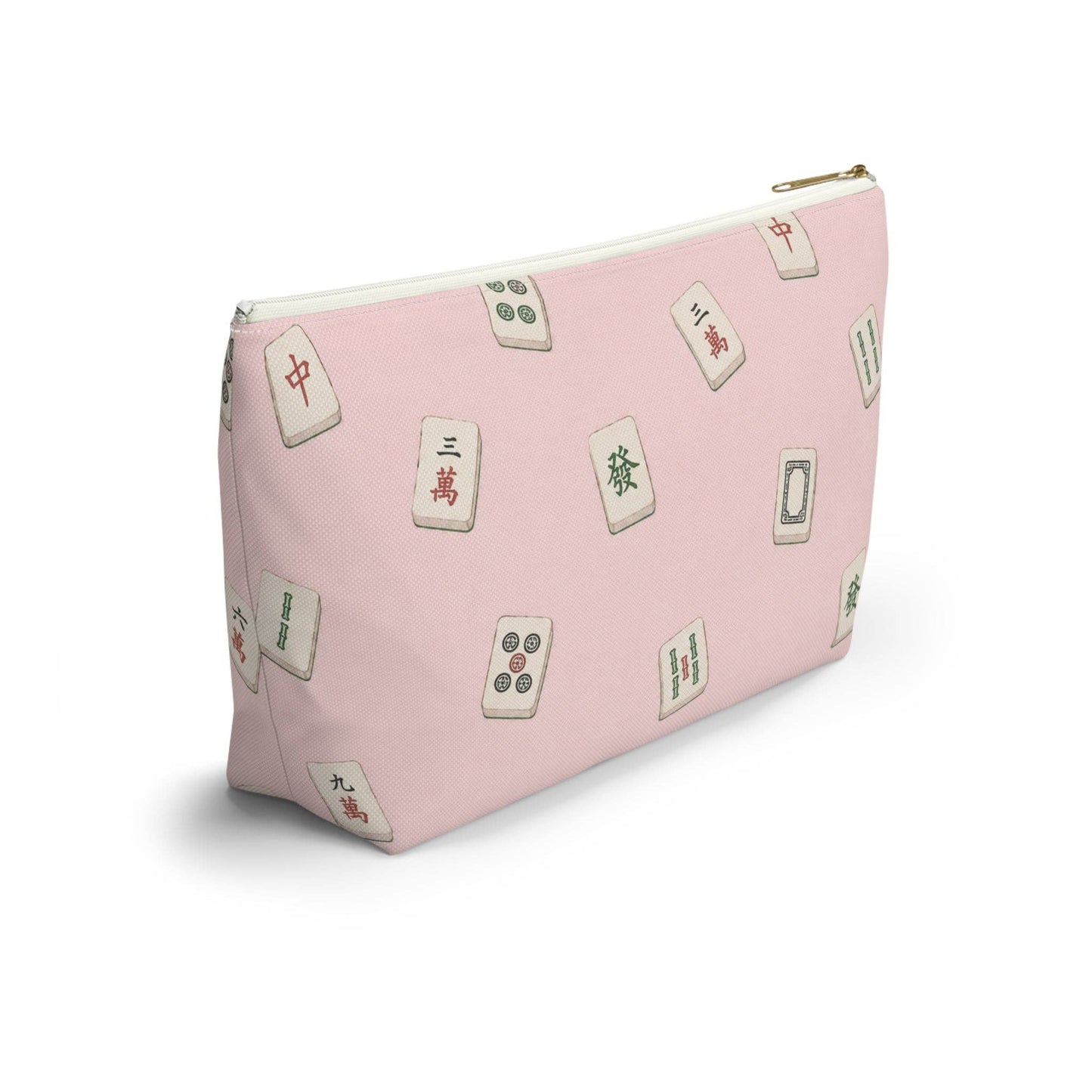 Chinatown Mahjong Tile Pouch 2 —  T-Bottom Travel Bag