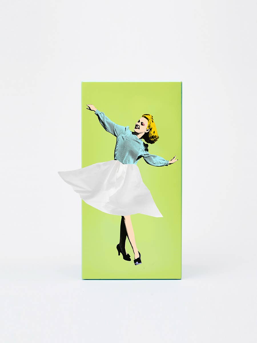 Flying Skirt Tissue Box