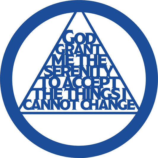 Serenity Prayer in a wood sign