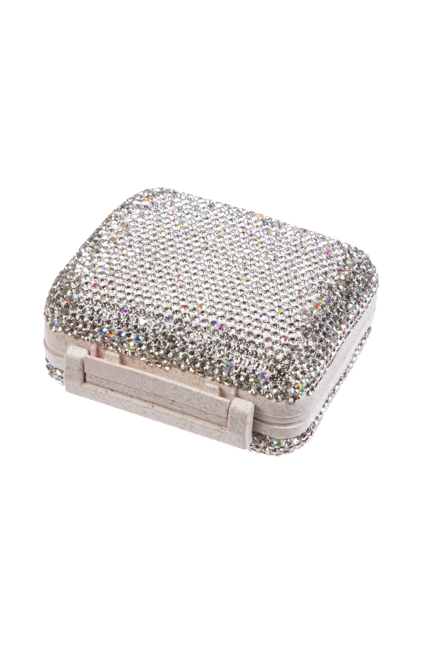 Handmade Rhinestone Pill Case