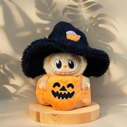 Labubu Halloween Pumpkin clothes, holiday decoration