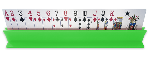 Canasta Card Holder Bright Green