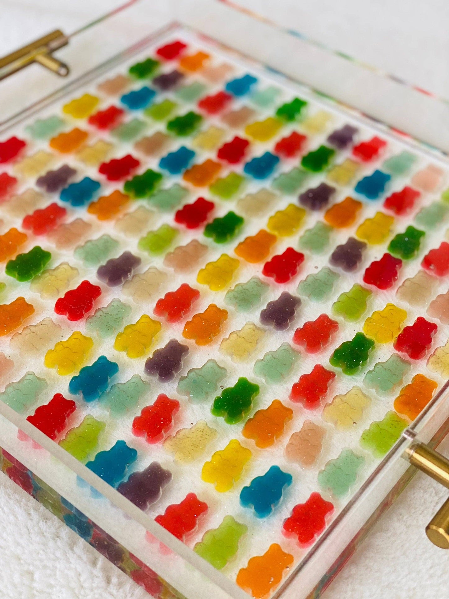 Gummy Bear Acrylic Serving Tray