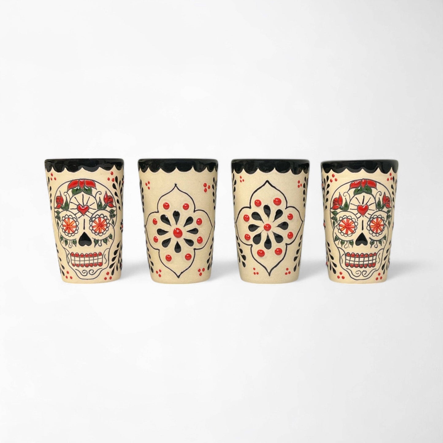 Tequila Shot Glass, Handmade in Mexico (each sold separately)