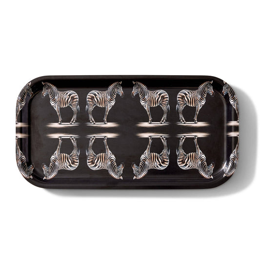 Zebra Birchwood Tray