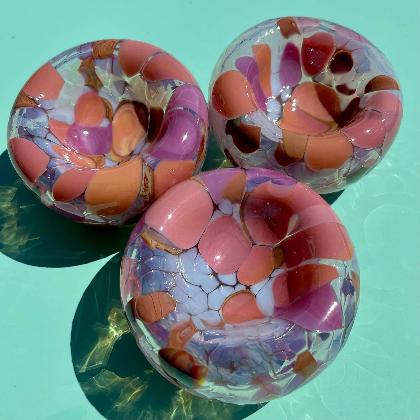 Glass Blown Touch of Class Mini Nest Bowl