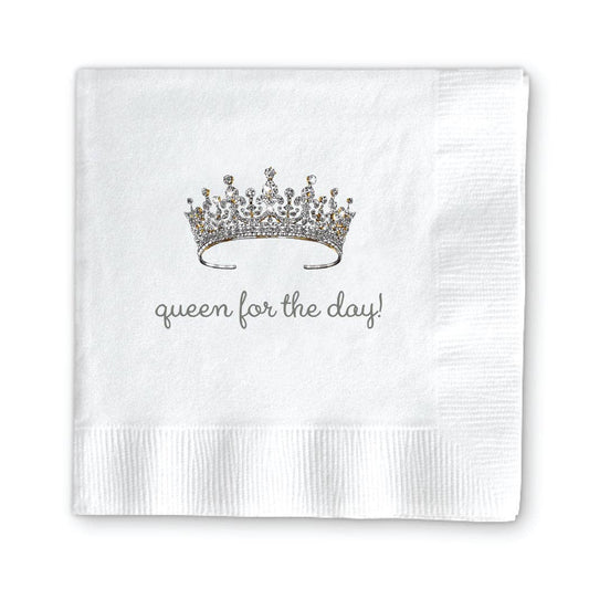 QUEEN FOR THE DAY COCKTAIL NAPKINS