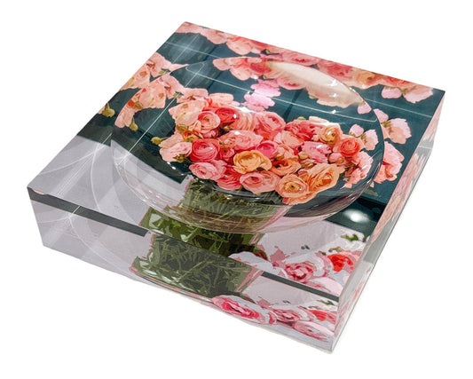 Roses Acrylic Candy Catchall Dish
