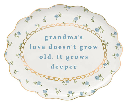 Ceramic Grandma's Love Trinket Tray