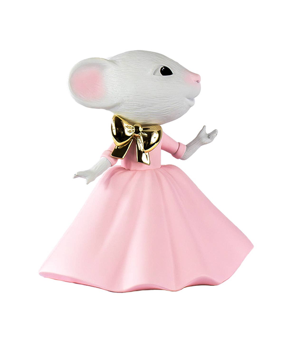 Claris The Mouse - Megan Hess - Pink & Gold - 8 in
