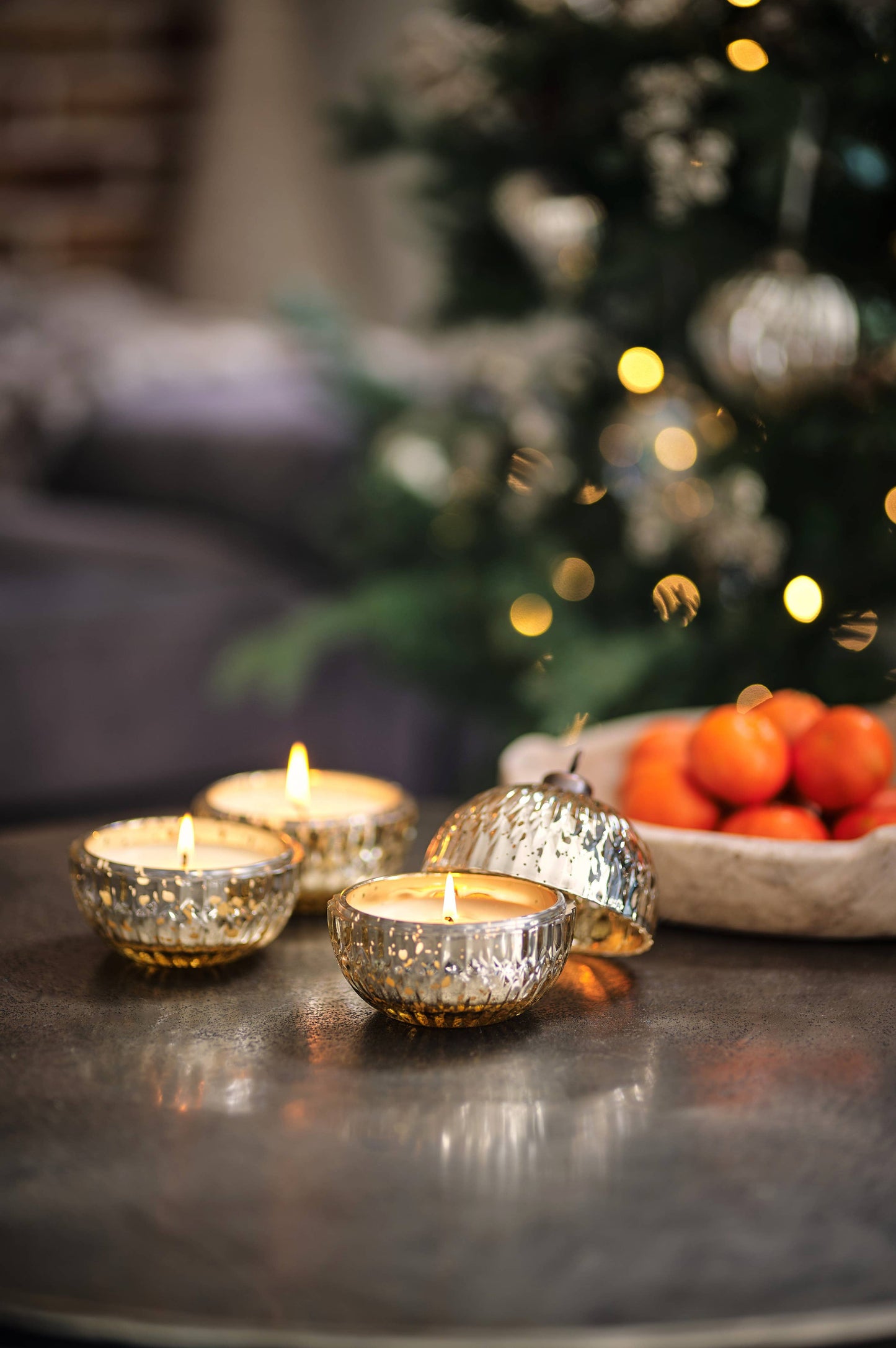 Winter Thyme Scented Ornament Candle 30 Hour Burn Time