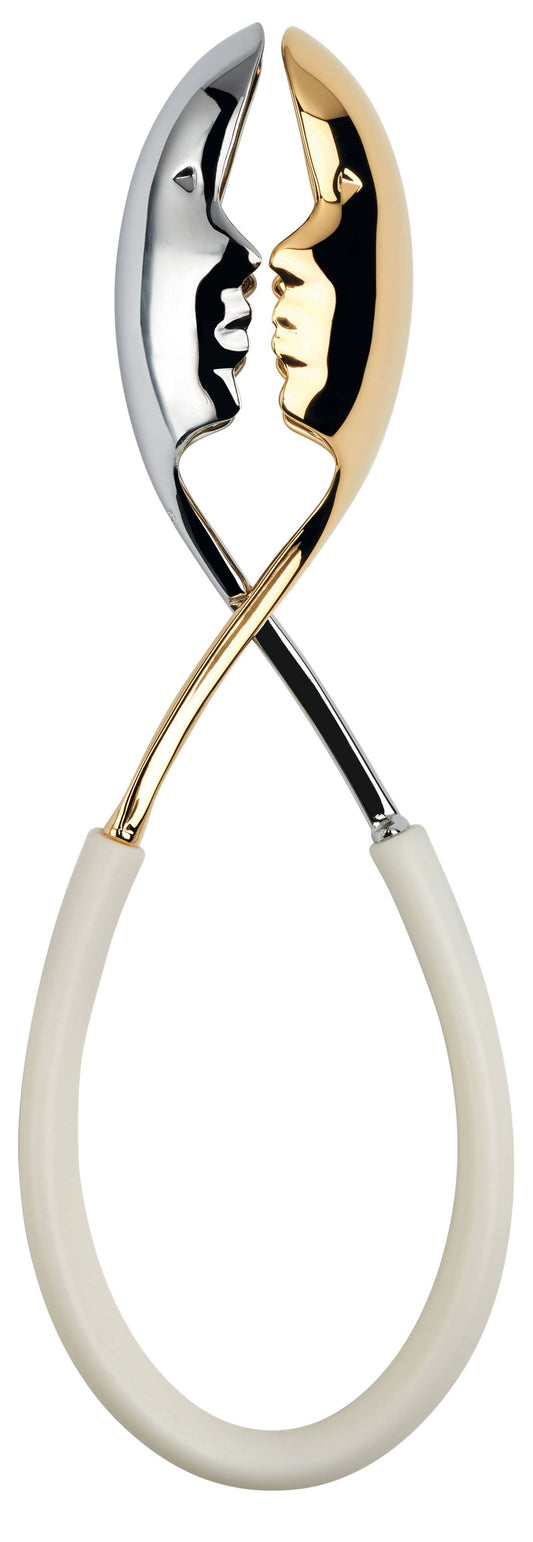 Kiss - Salad Tongs - 24 K Gold