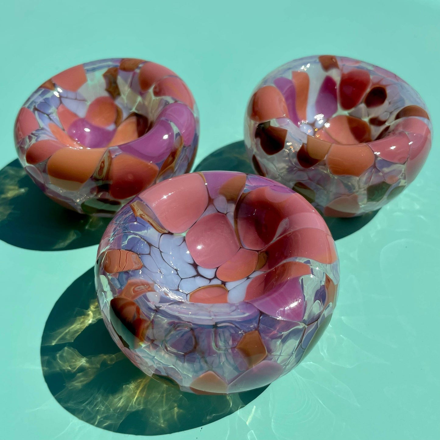 Glass Blown Touch of Class Mini Nest Bowl