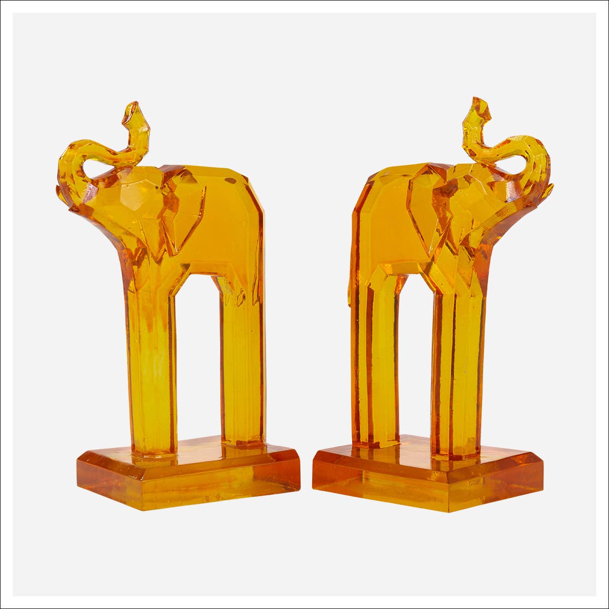 Gorgeous Elephant Bookends, Set of 2