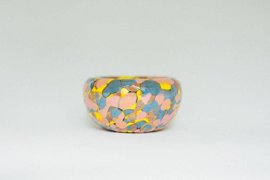 Glass Blown Jelly Baby Bubble Bowl