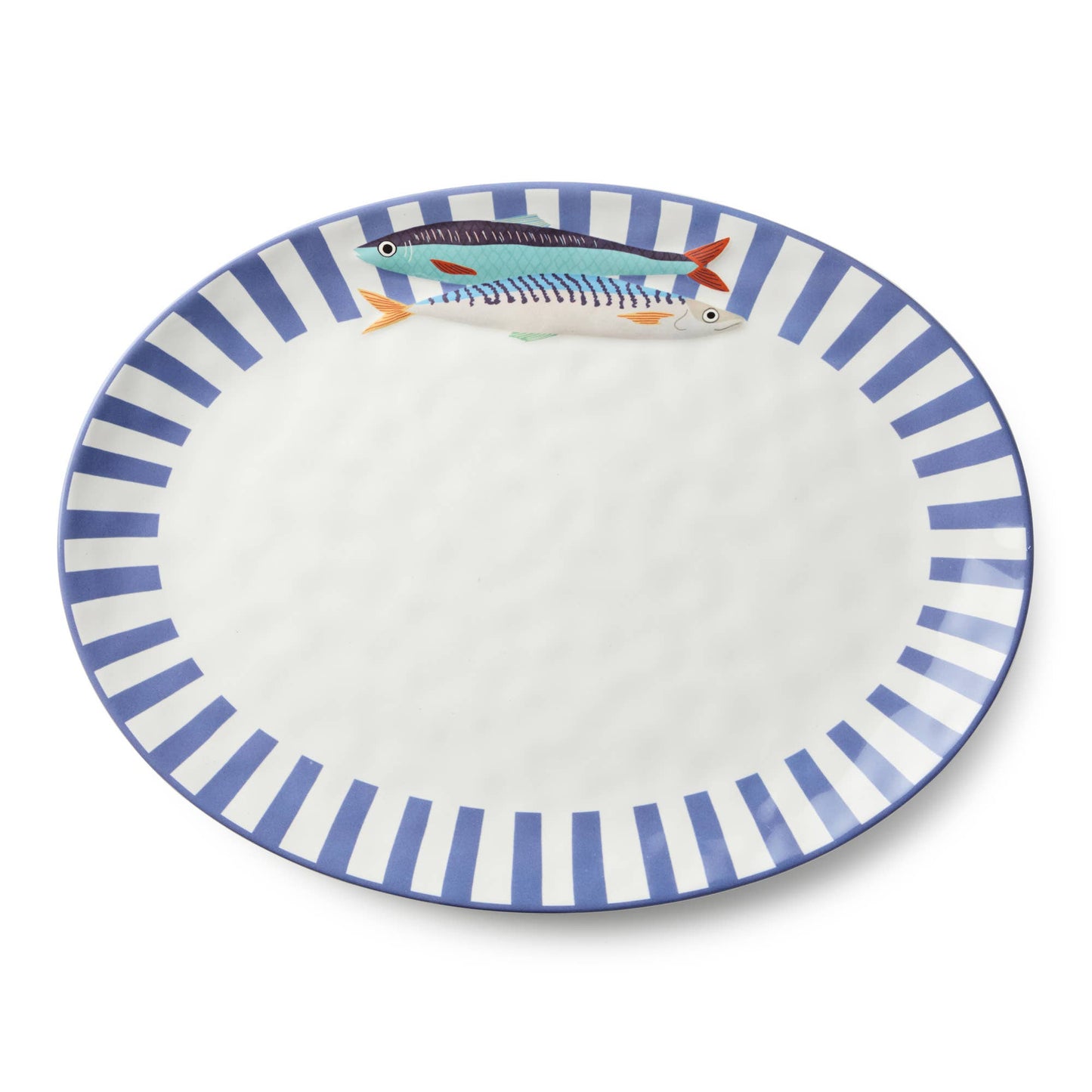 Something Fishy Oval Platter 16" x 12"