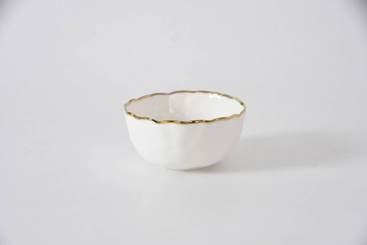 Mini White Snack Bowl