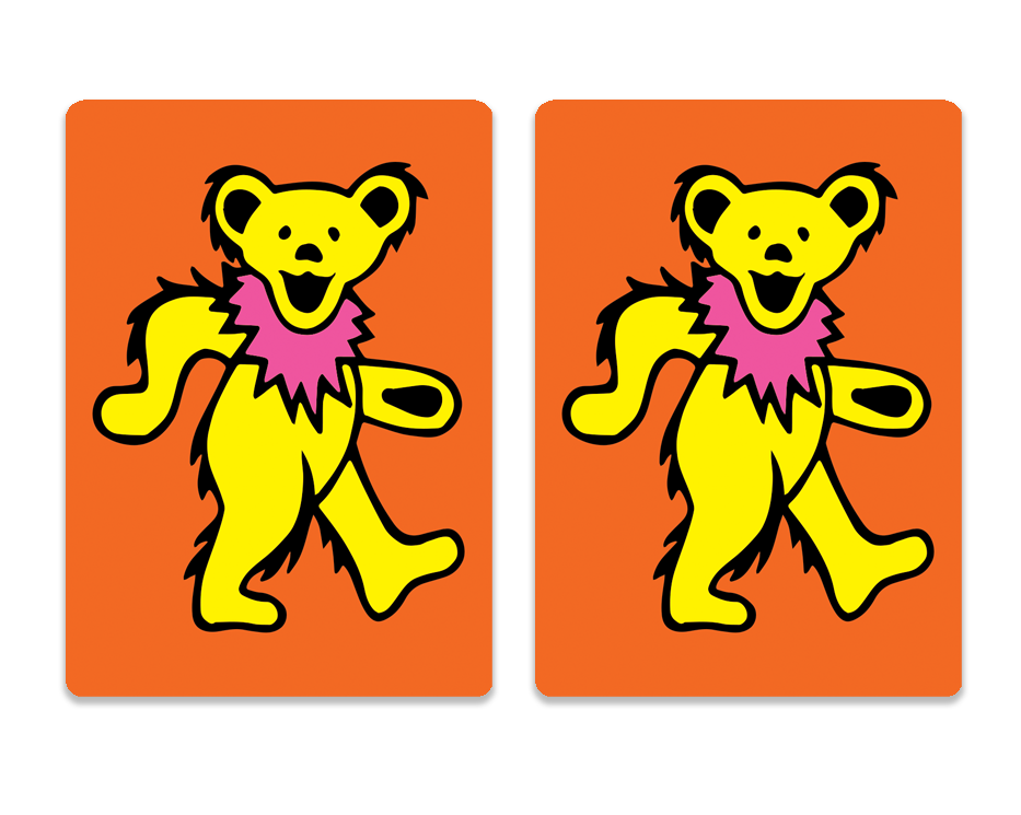 Cards-plastic PVC playing cards Dancing Bear