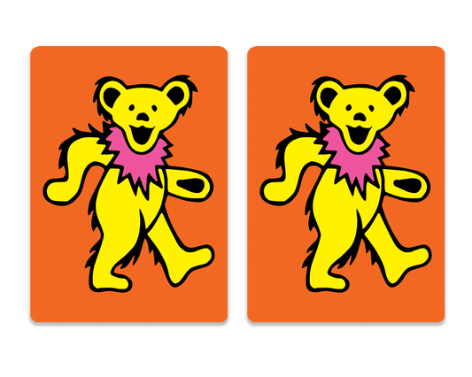 Cards-plastic PVC playing cards Dancing Bear