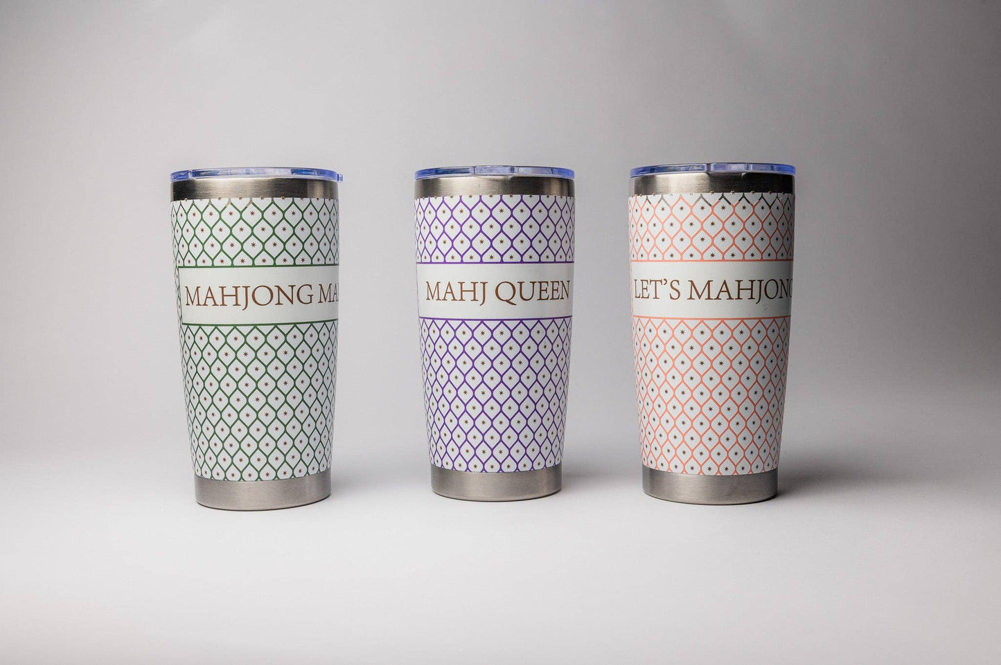 The Velvet Wind | Mahjong Tumbler – 20 oz Stainless Steel