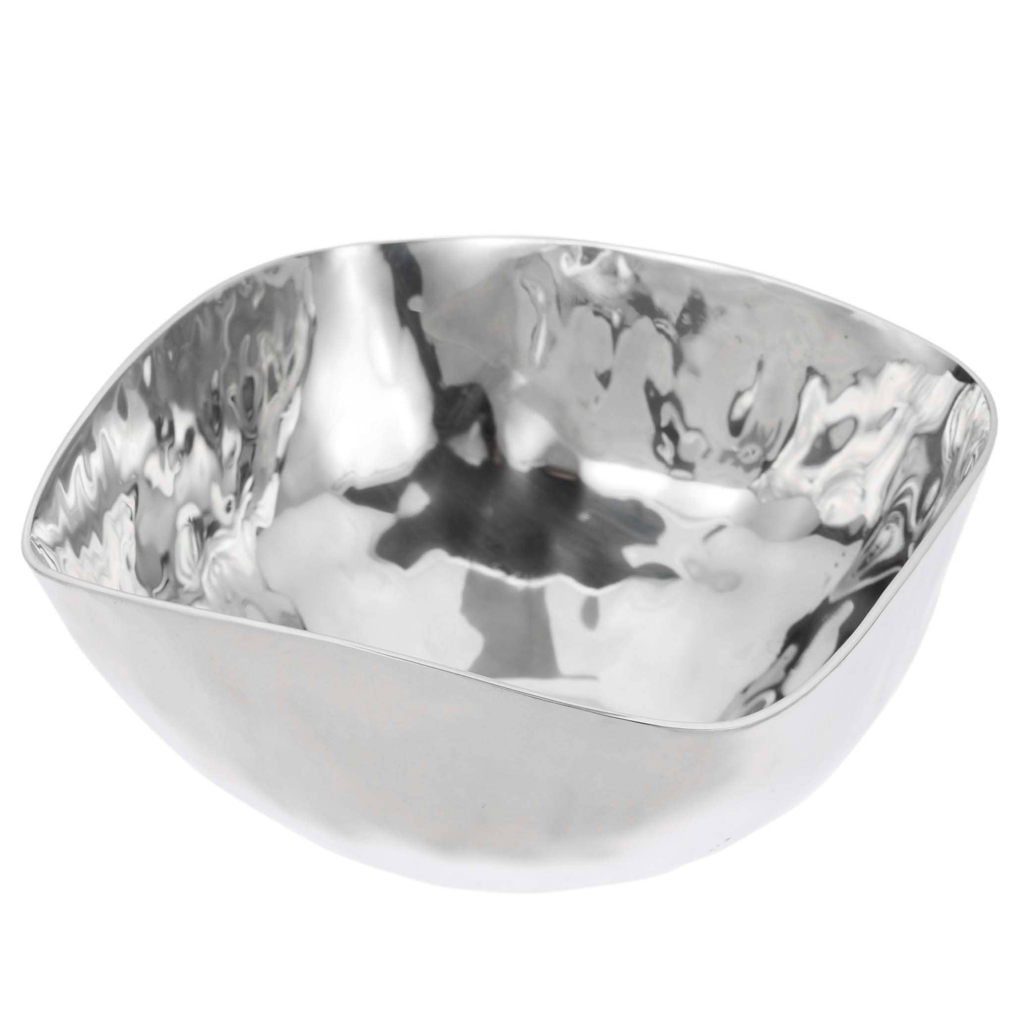 Hand Forged Stainless Steel 6in Square Bowl