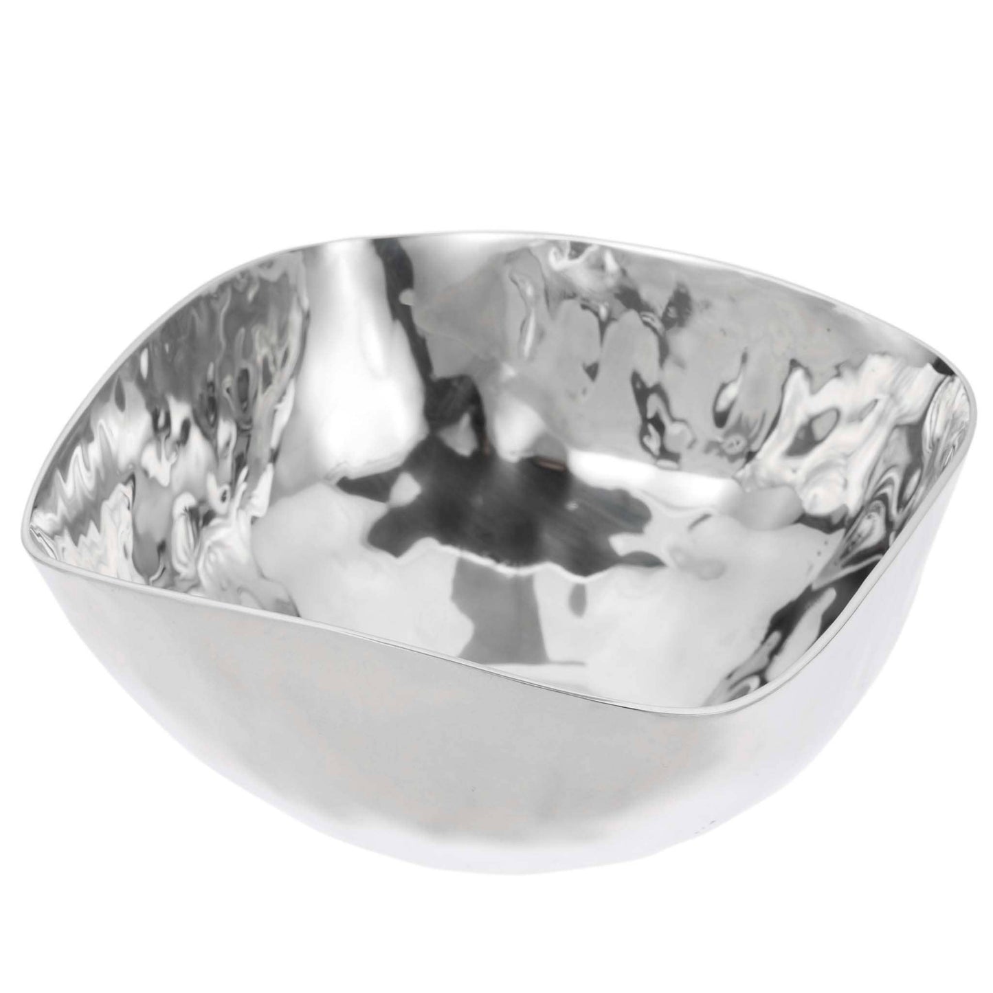 Hand Forged Stainless Steel 6in Square Bowl