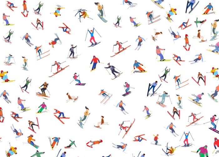 Lucite Tray - Skiers Edge