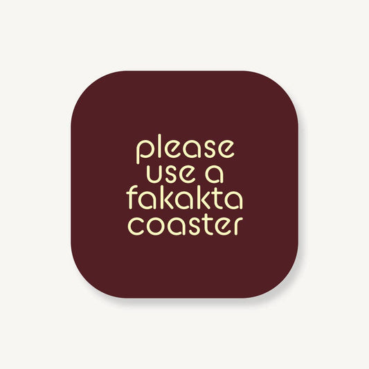 Fakakta Coaster Set (pack of 8)