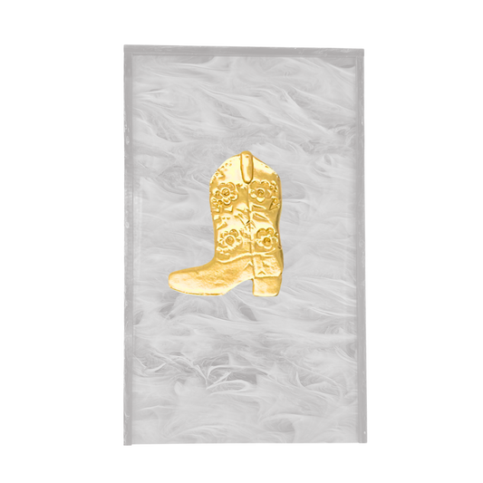 Cowgirl Boot Guest Towel Box