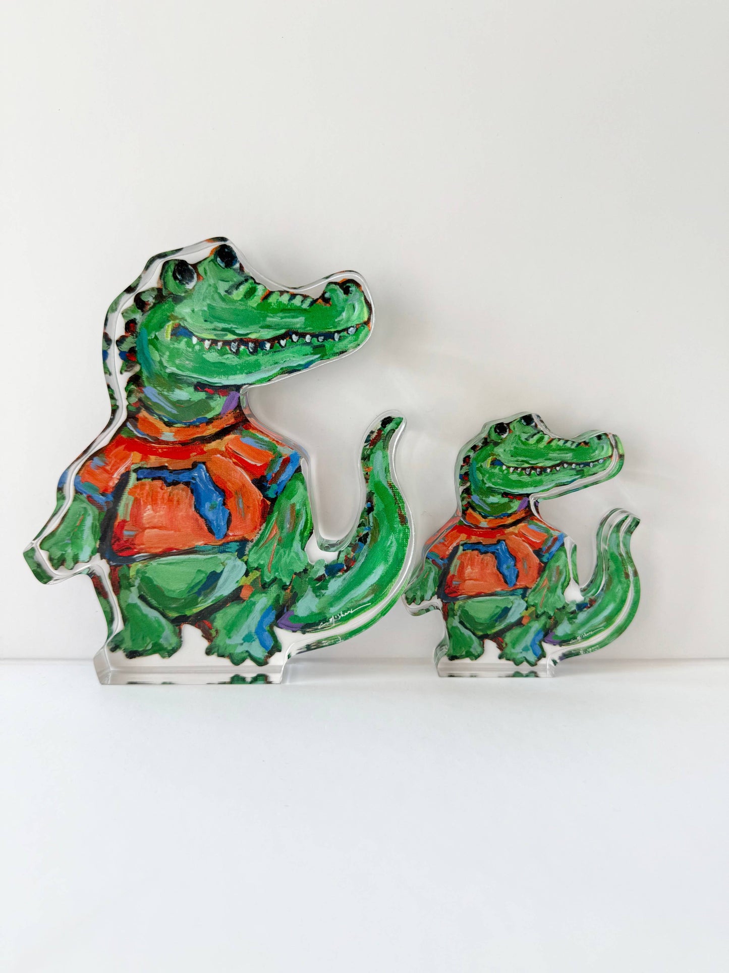 "Gator" Acrylic Shelfie