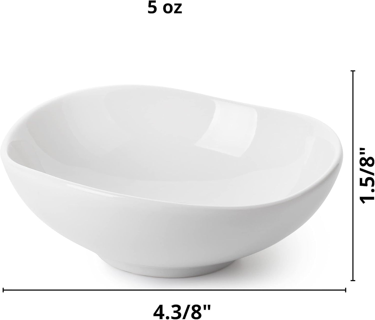 White Dipping Bowl, 5 oz