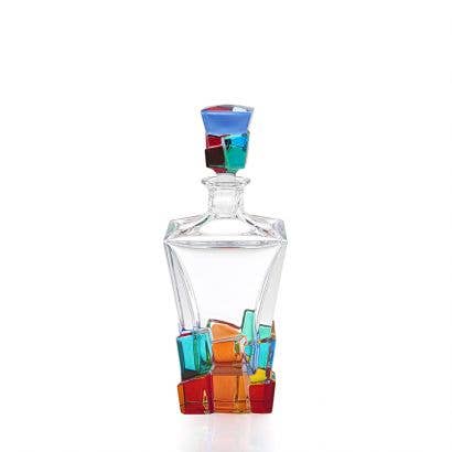 Geo Decanter in Fine Venetian Crystal