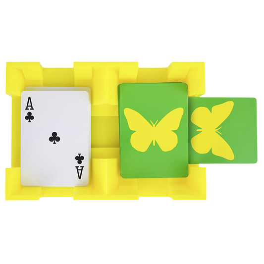 Canasta Spinner Tray- Yellow
