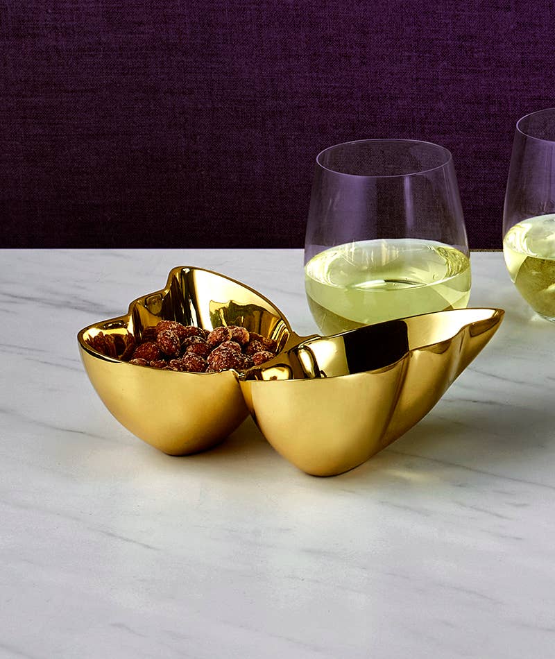 Butterfly Double Bowl