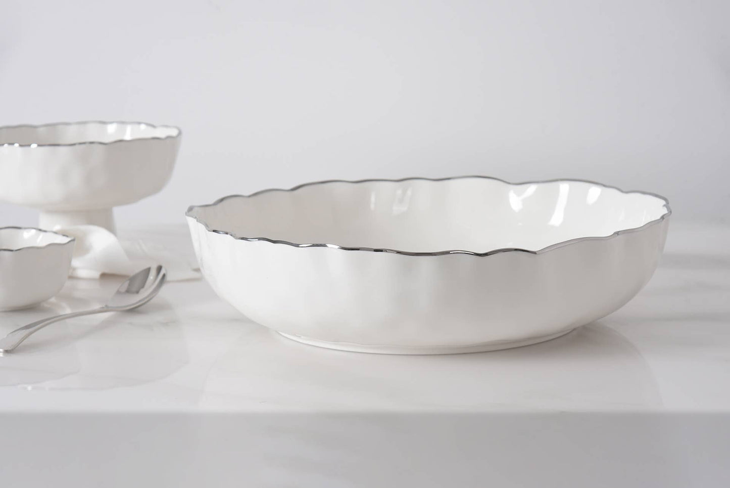 Extra Large Shallow Bowl