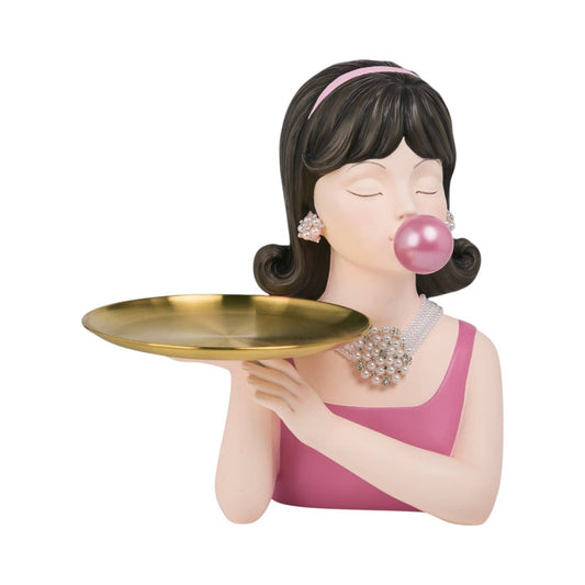 14.5in Bubblegum Girl w/Tray