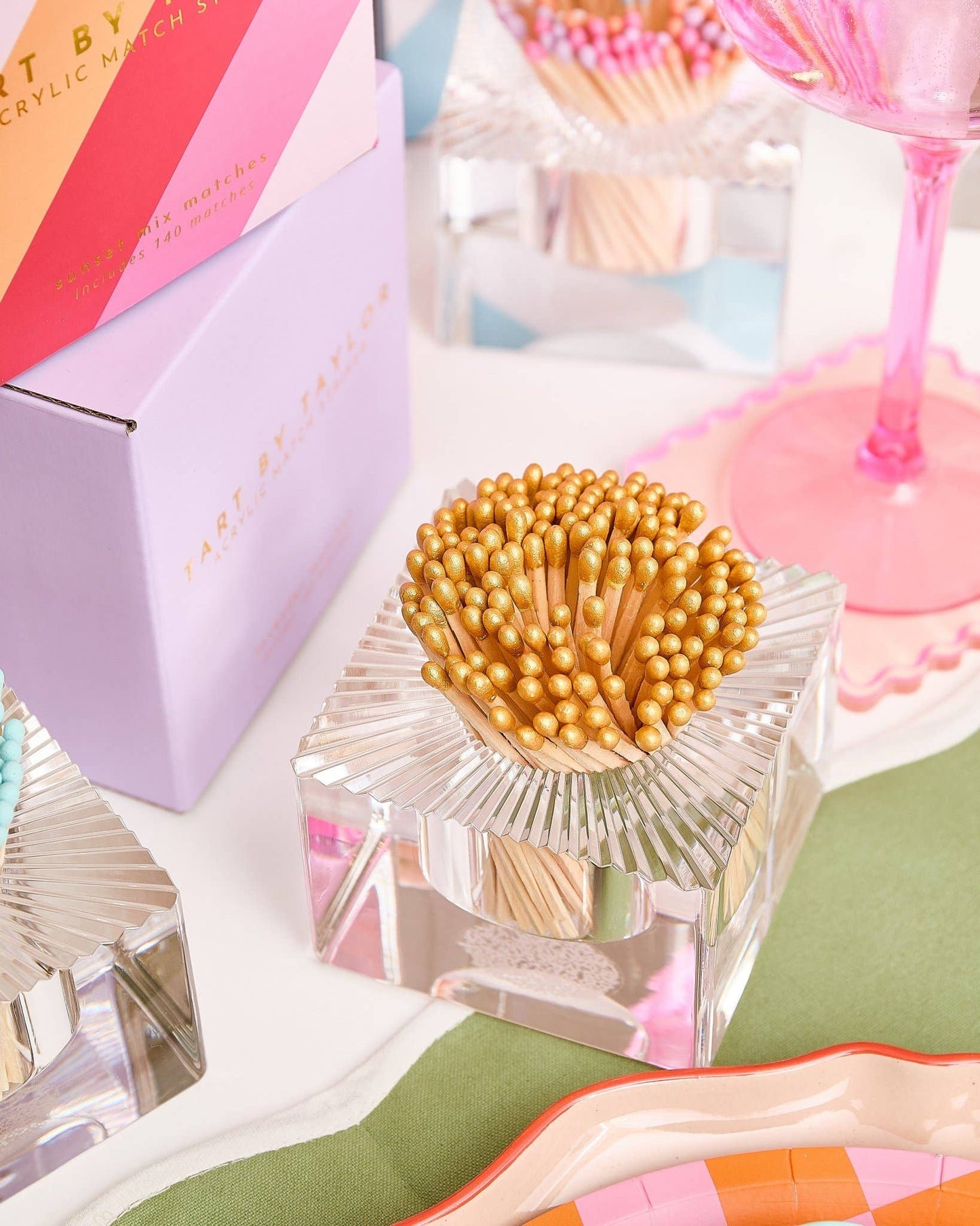 Square Match Striker | Gold Matches