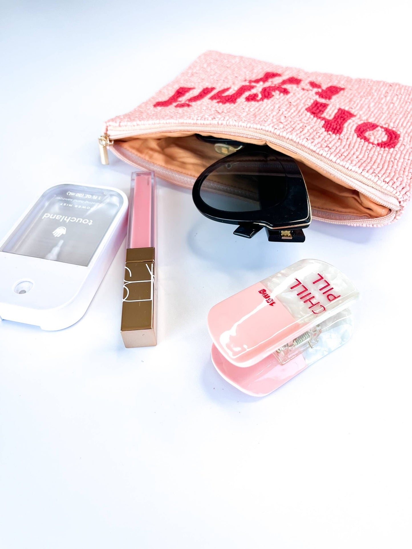 Oh Shit Kit - Handmade Beaded Make Up Bag