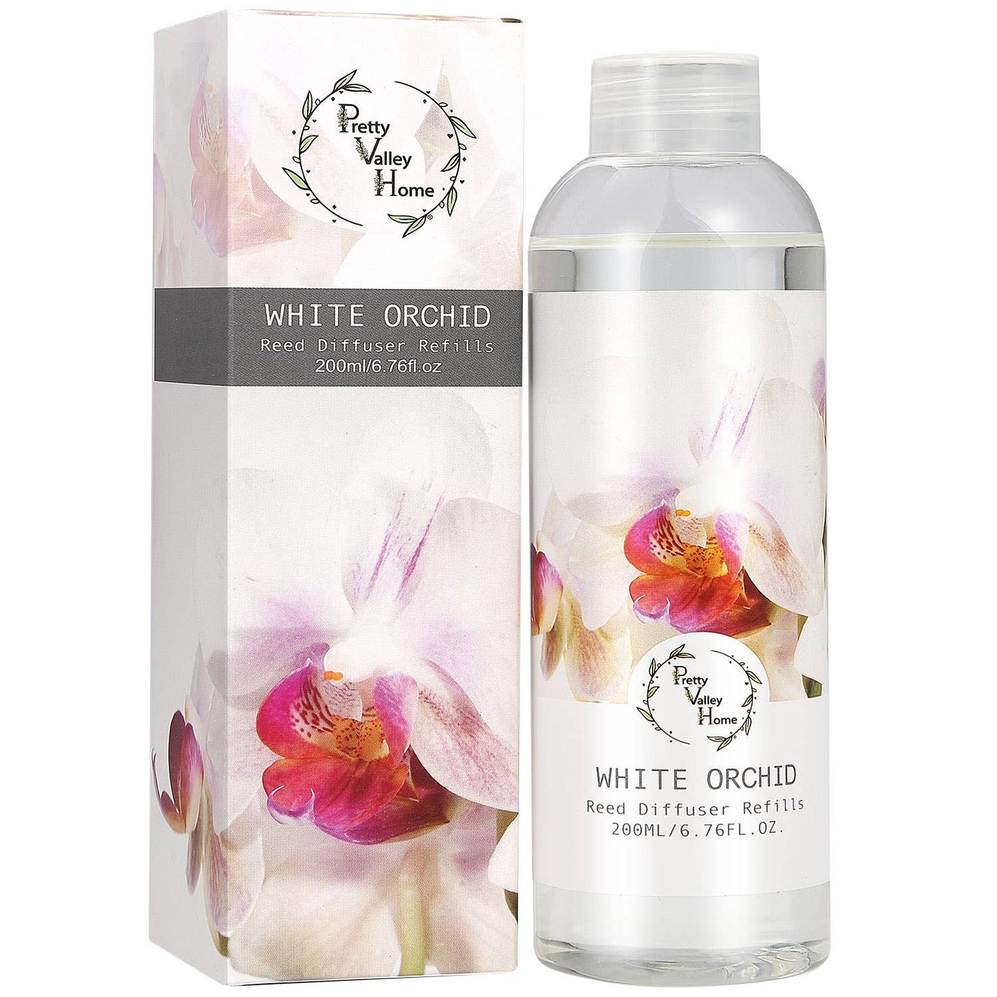200ml Fragrance Diffuser Refill Oil - White Orchid