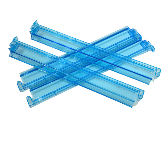 Bright Blue Mahjong Rack and Pusher Set of 4