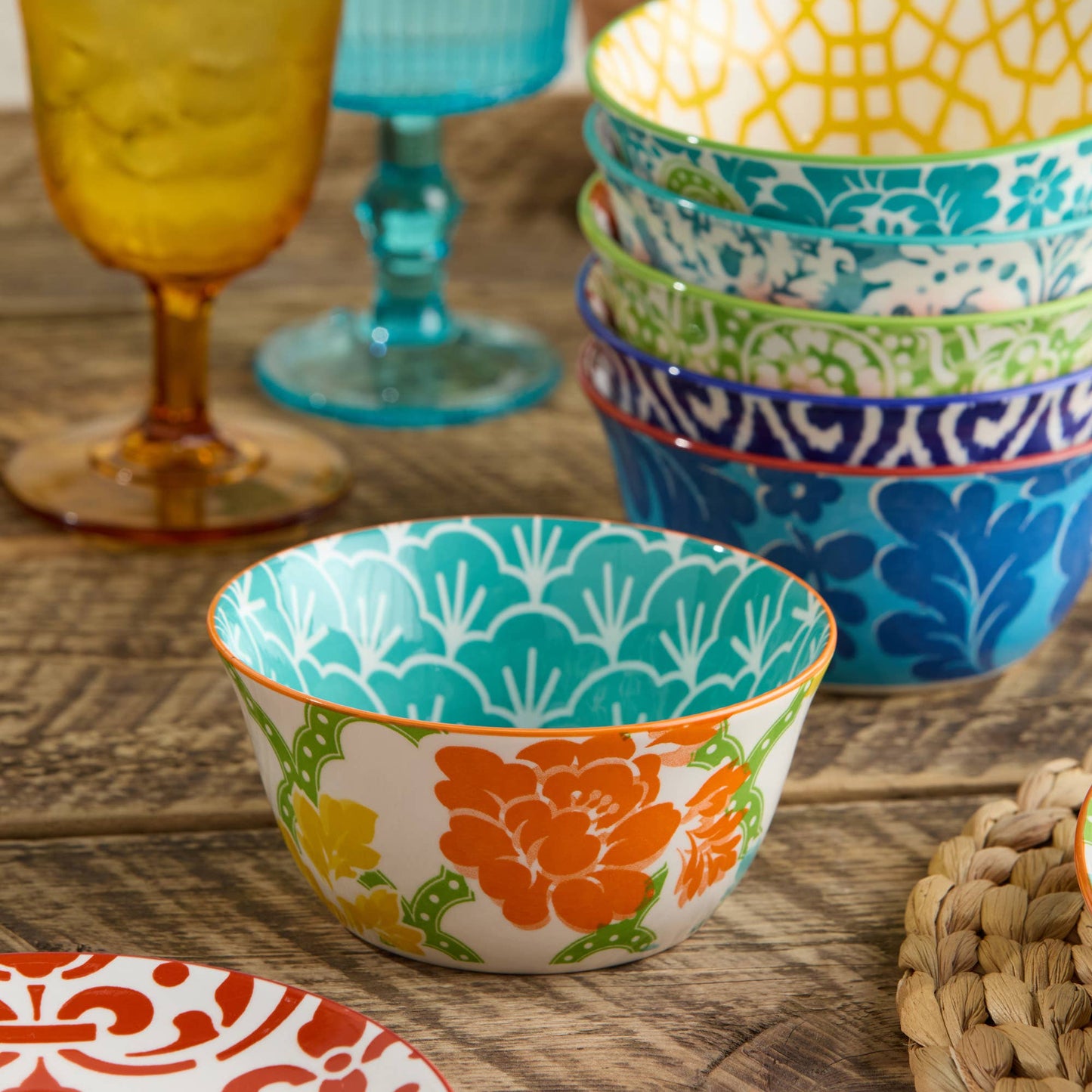 Pavillion  All Purpose Bowl  (6 assorted in set)