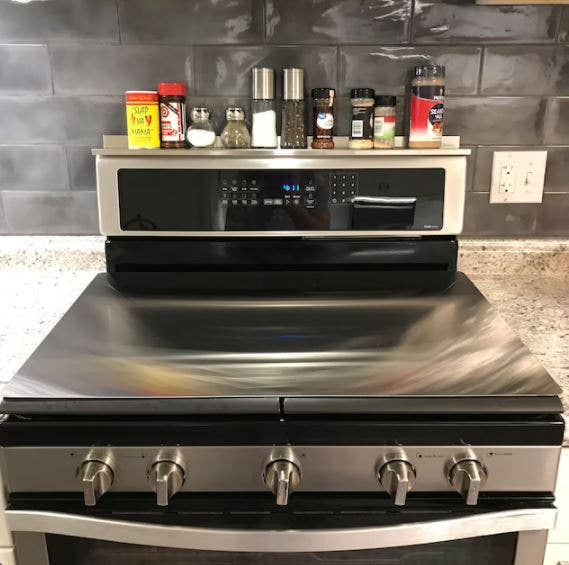 Premium Heavy-Duty 18 Gauge Brushed 304 Stainless Steel Flat Cutting Board